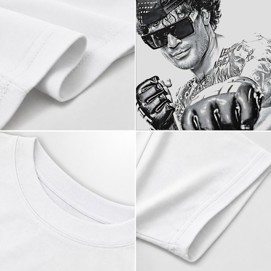 TOMMY MCMILLEN WHITE T-SHIRT - 4