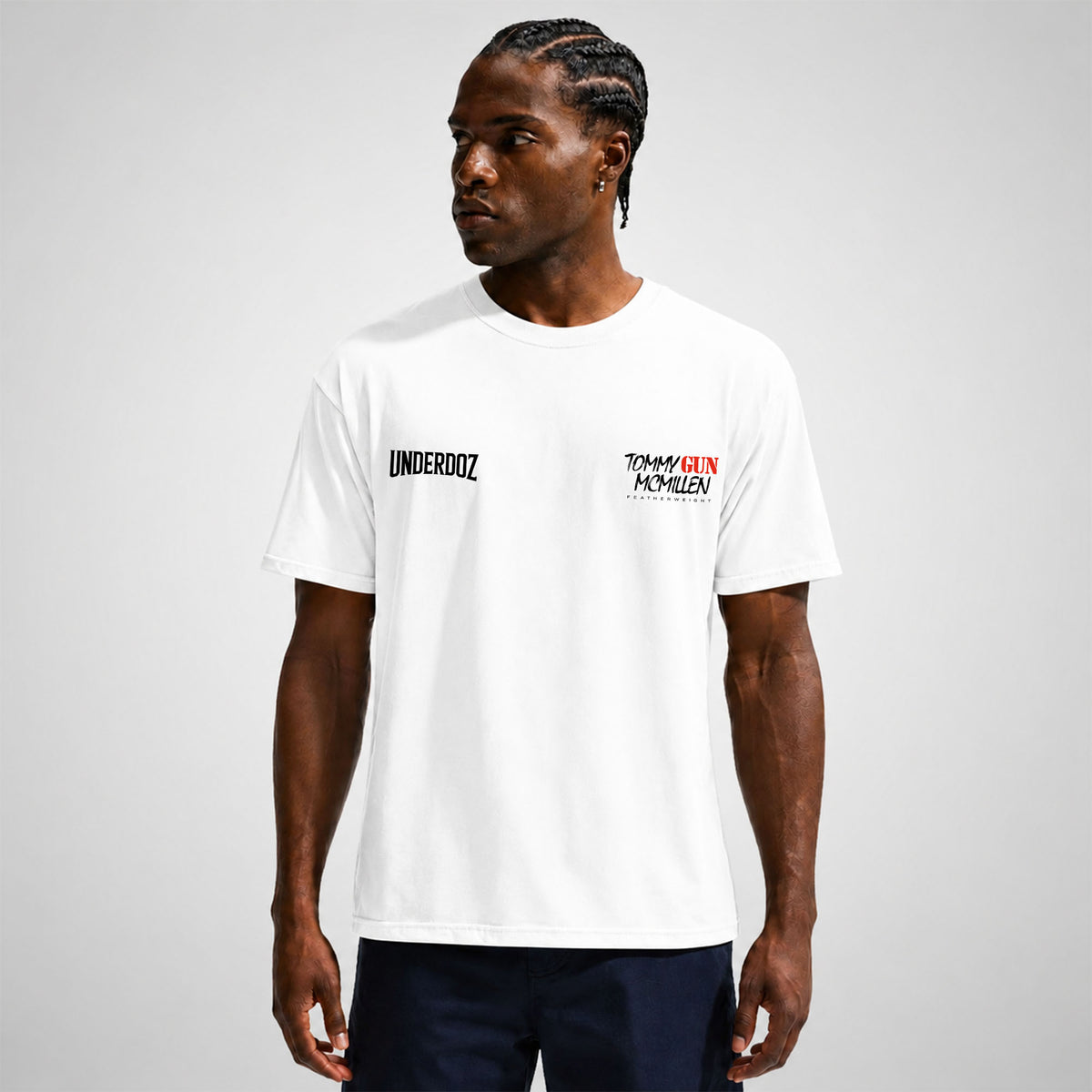 TOMMY MCMILLEN WHITE T-SHIRT