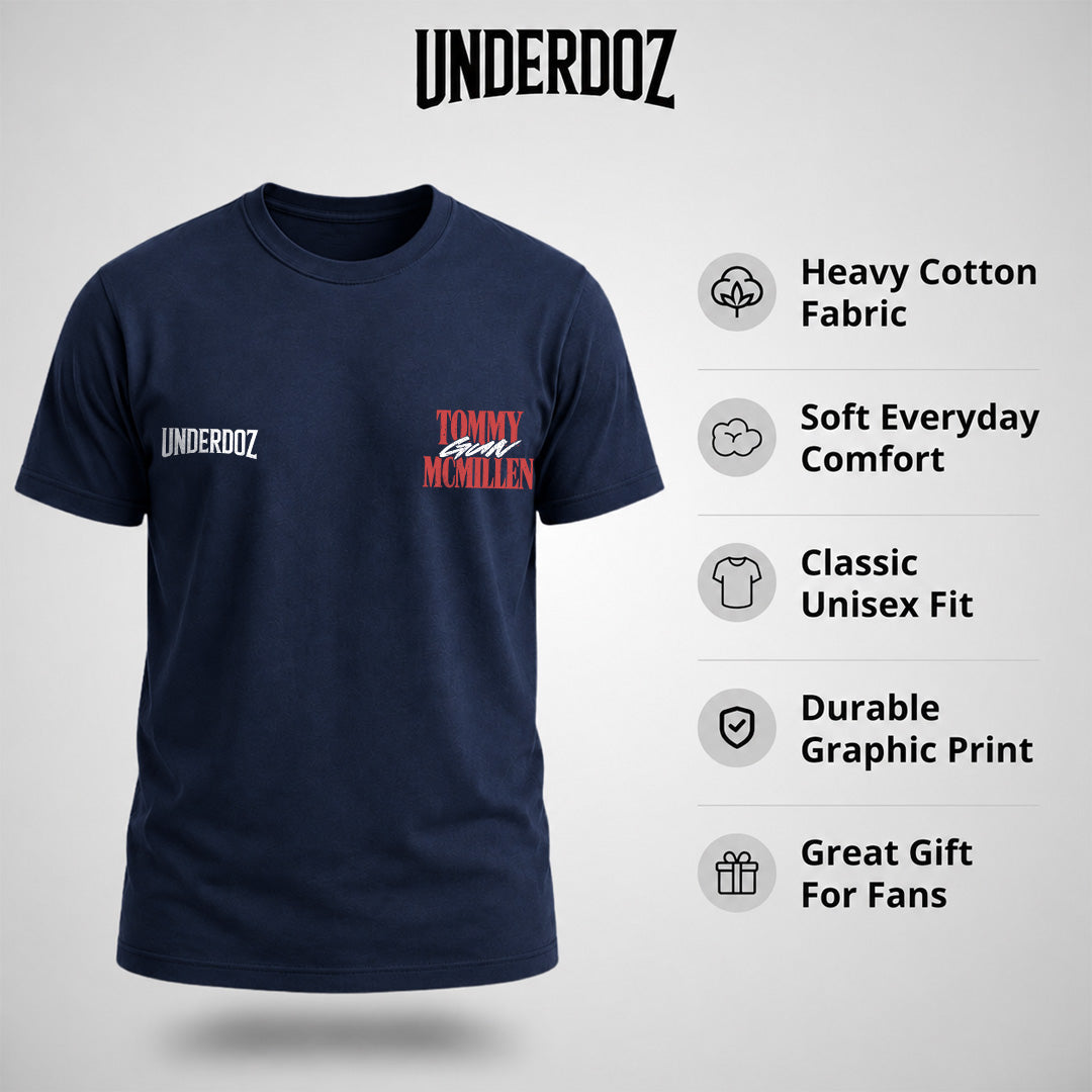 TOMMY MCMILLEN NAVY T-SHIRT - 4