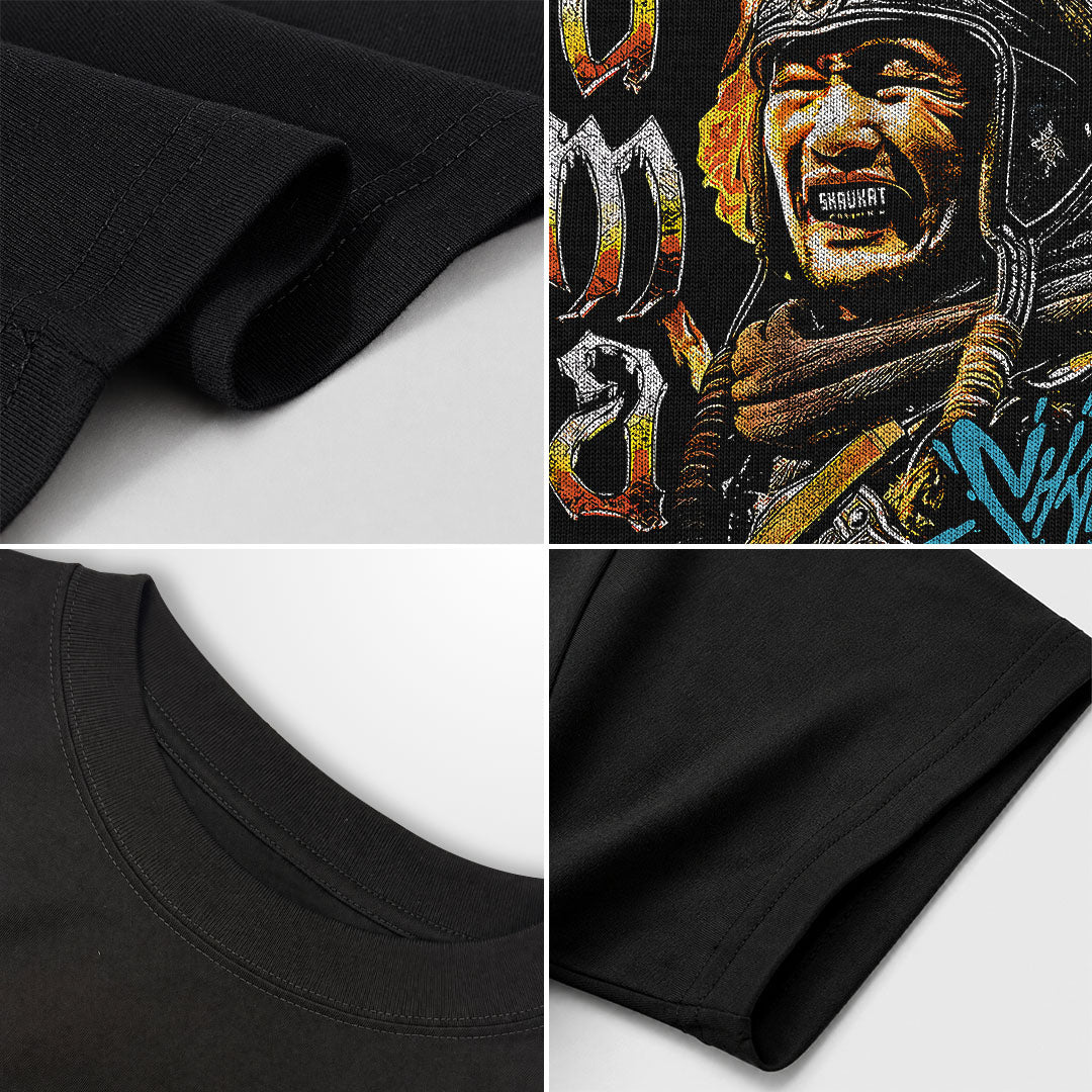 SHAVKAT RAKHMONOV WOLF WARRIOR T-SHIRT - 5