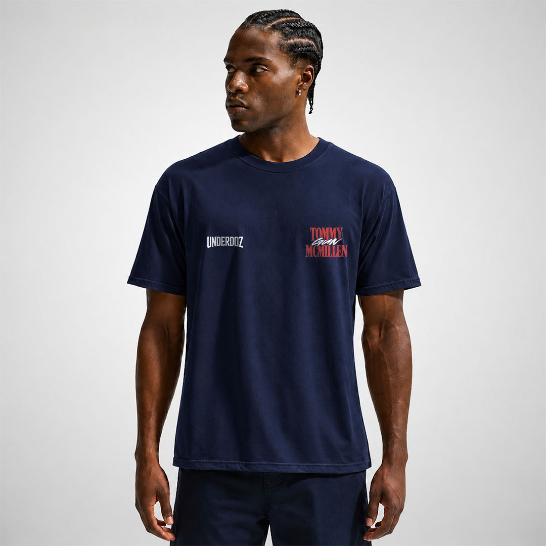 TOMMY MCMILLEN NAVY T-SHIRT - 2