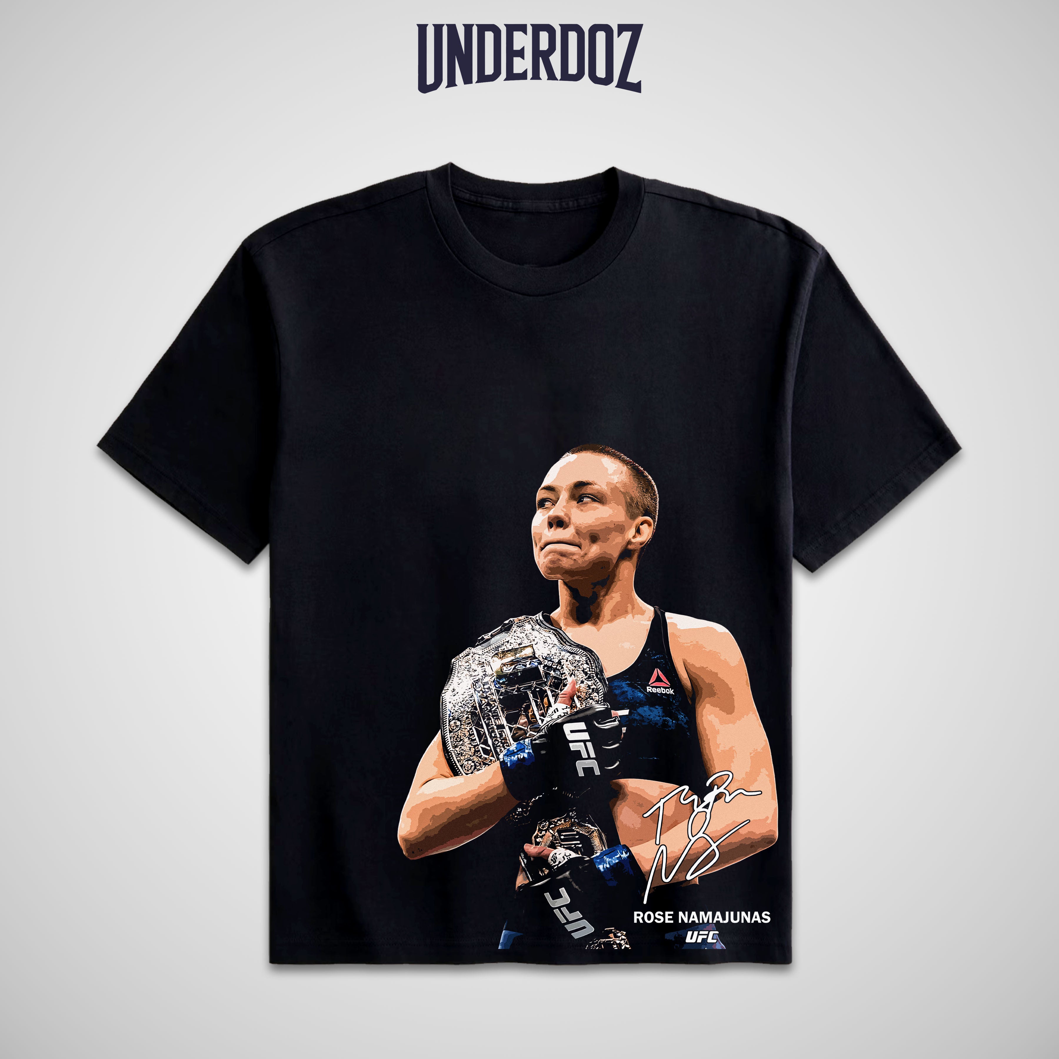ROSE NAMAJUNAS UFC T-SHIRT