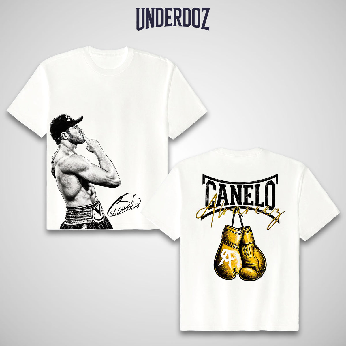 CANELO ALVAREZ GOLDEN GLOVES T-SHIRT - 1