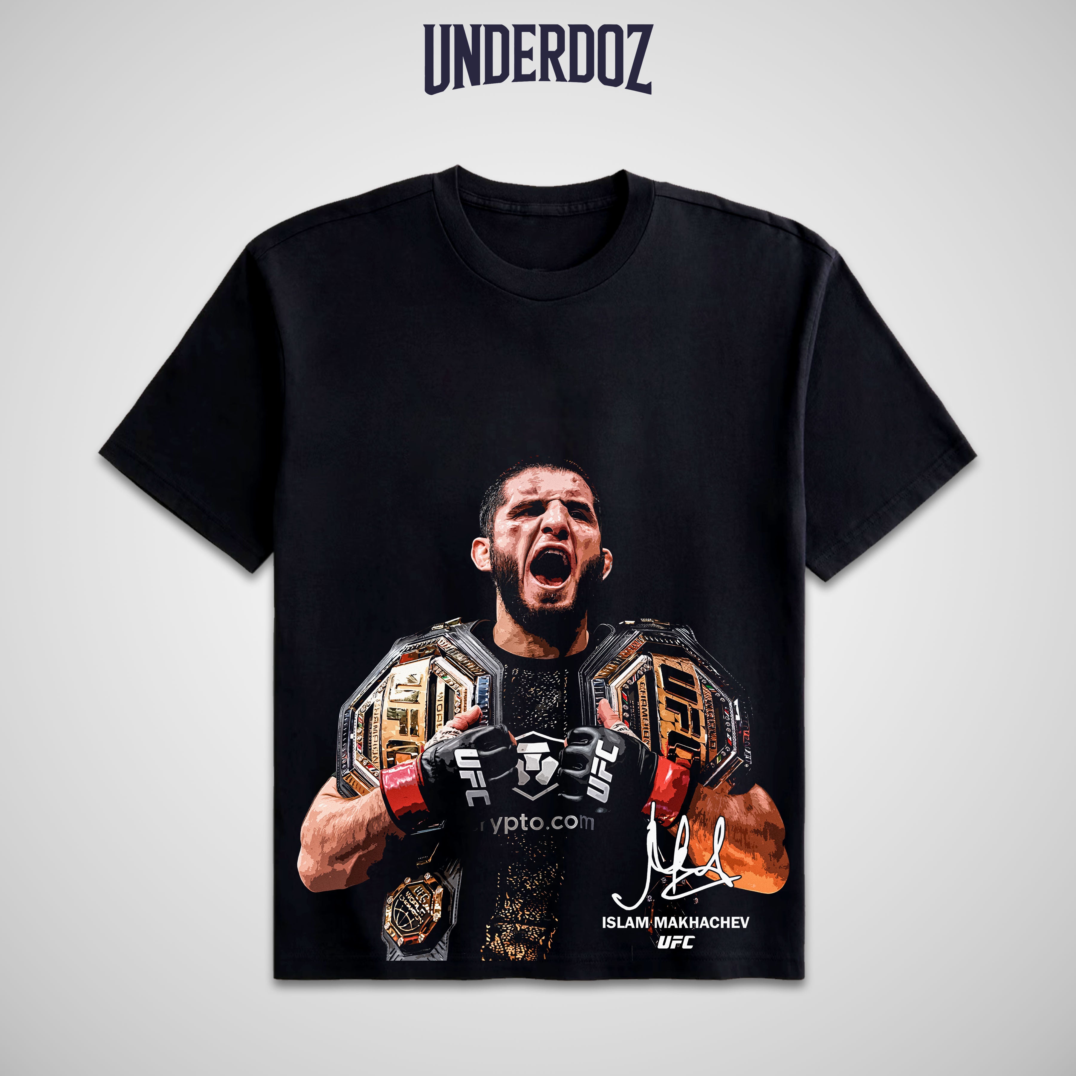 ISLAM MAKHACHEV DOUBLE CHAMP T-SHIRT