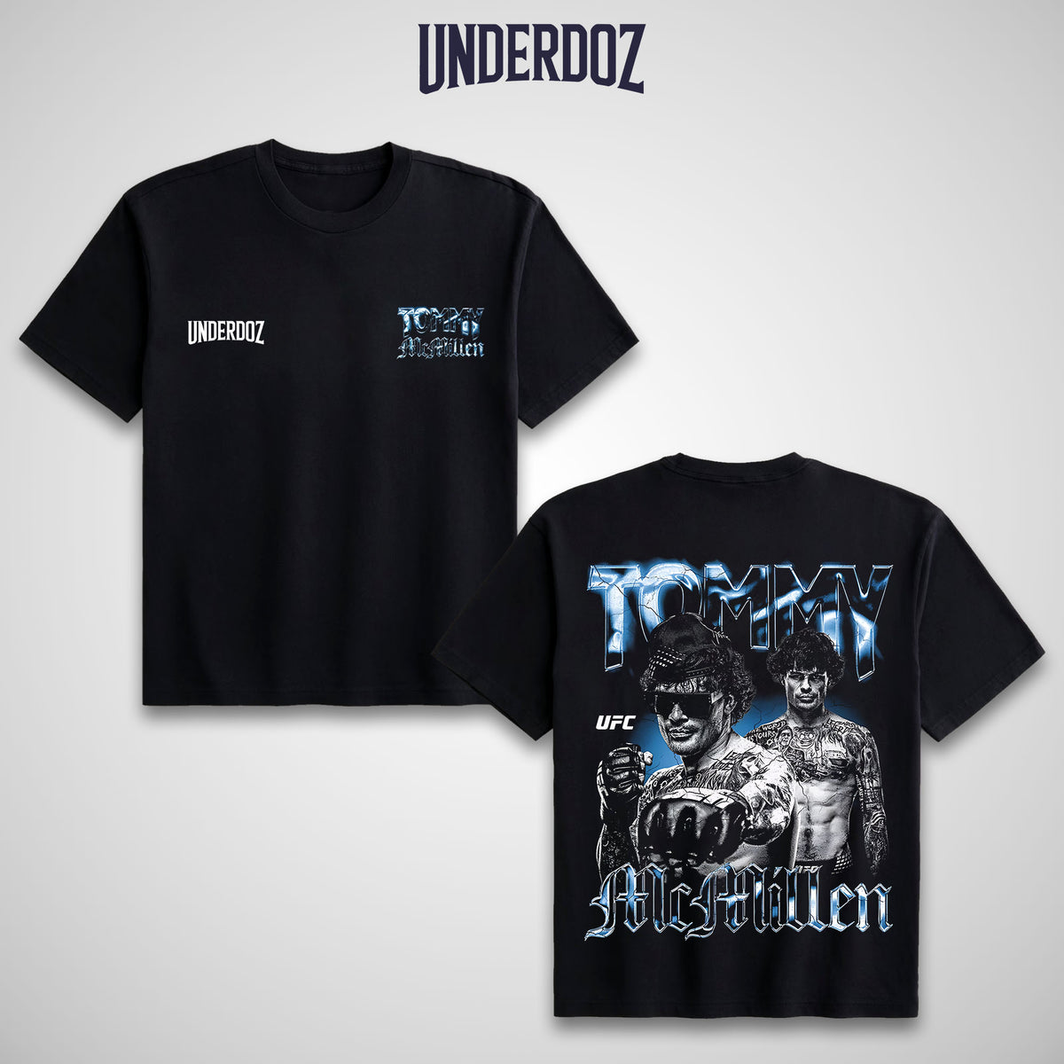 TOMMY MCMILLEN BLACK T-SHIRT - 1