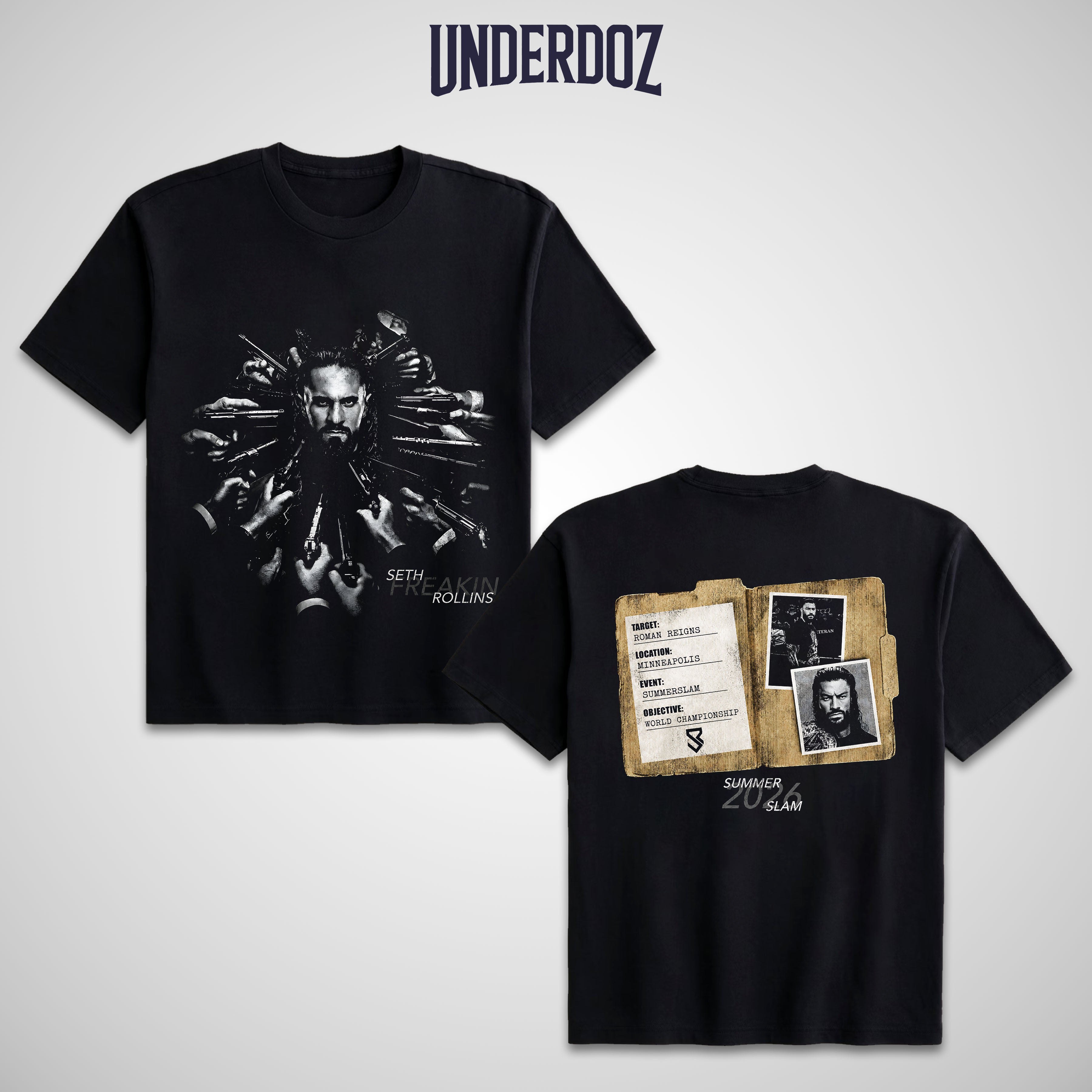 SETH ROLLINS SUMMERSLAM 2026 T-SHIRT