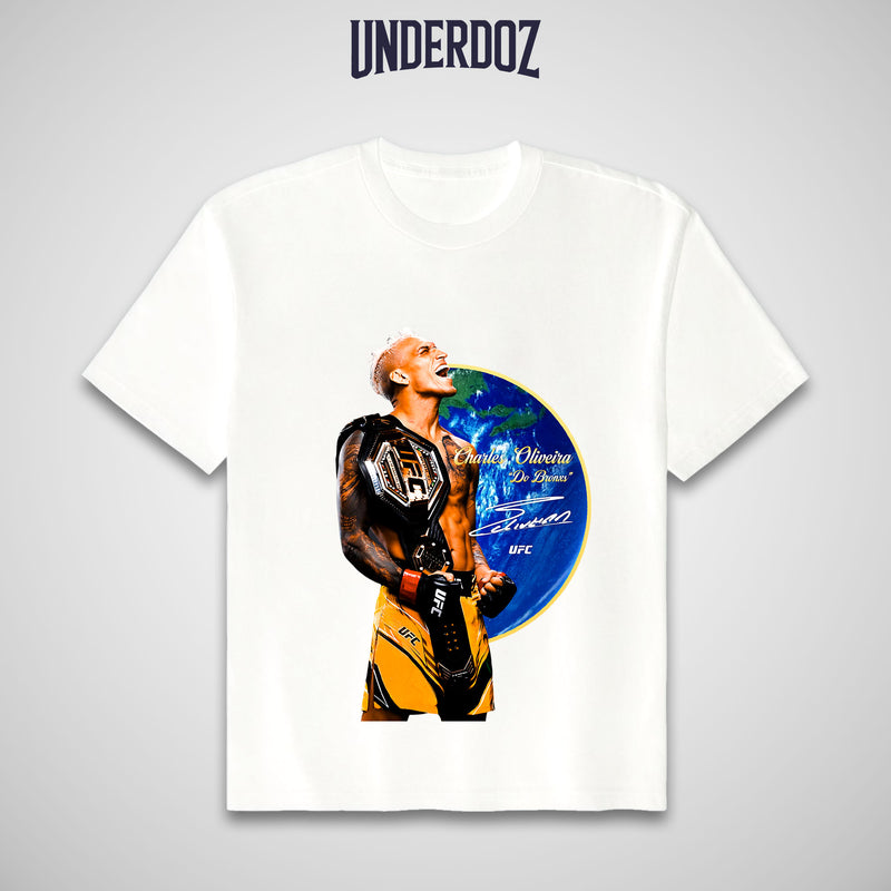 CHARLES OLIVEIRA AROUND THE WORLD T-SHIRT