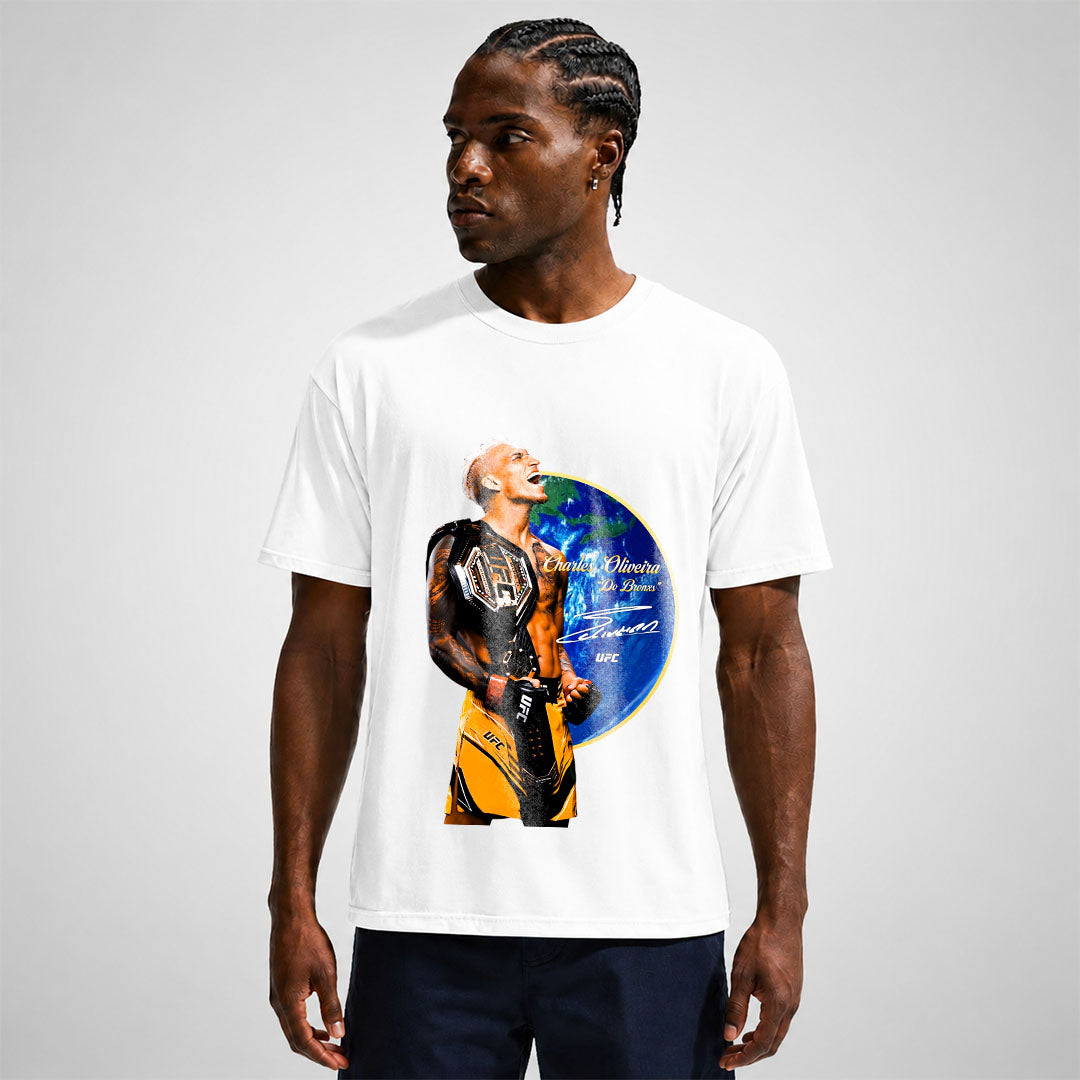 CHARLES OLIVEIRA AROUND THE WORLD T-SHIRT