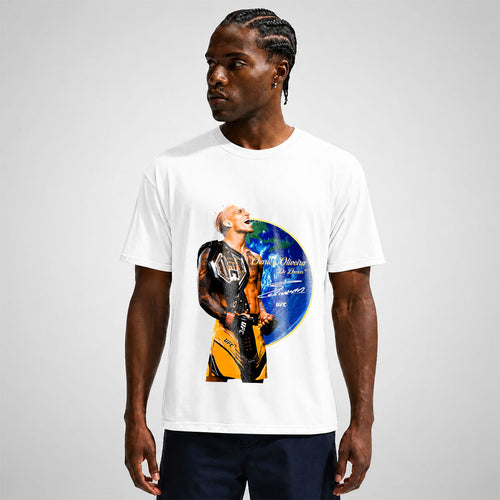 CHARLES OLIVEIRA AROUND THE WORLD T-SHIRT