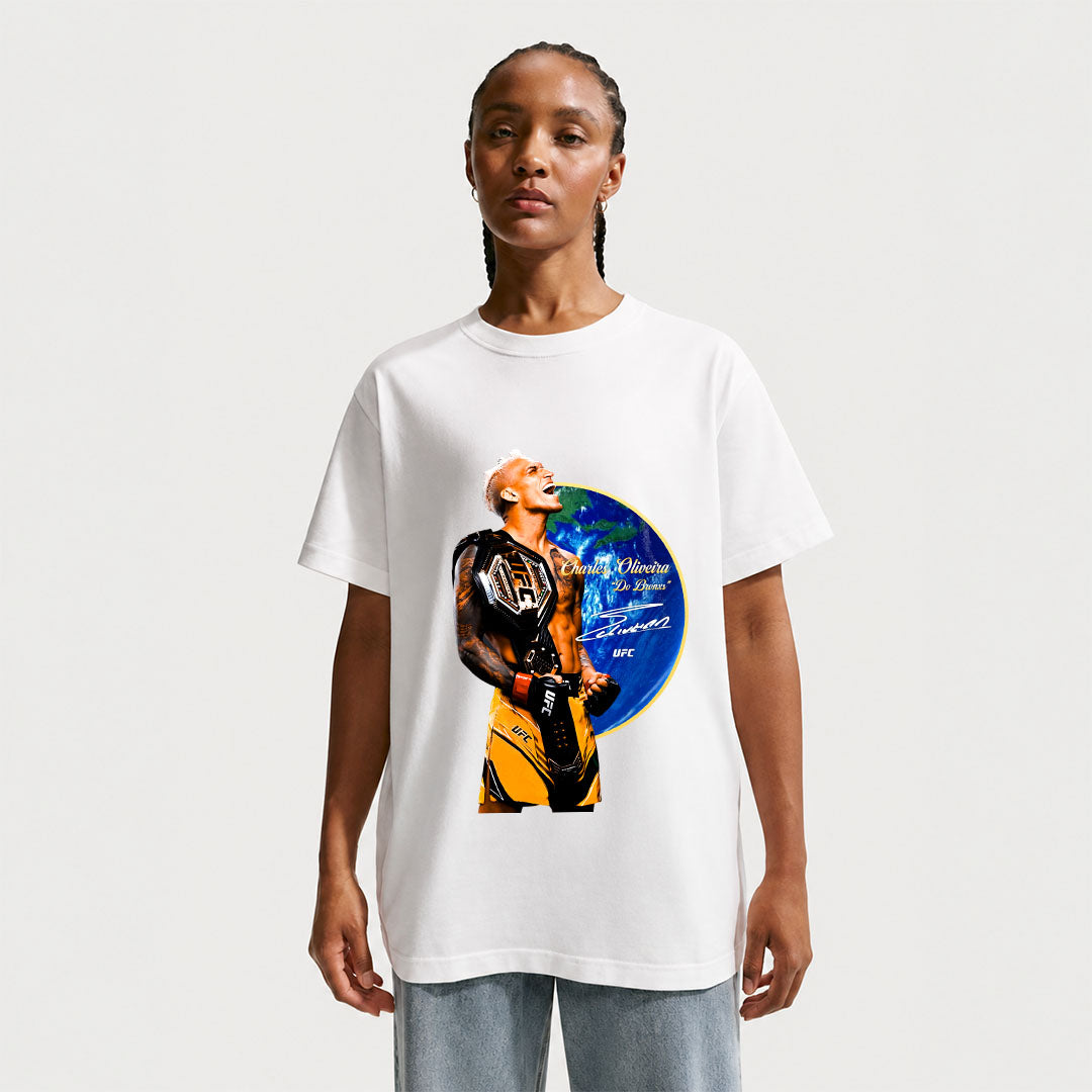CHARLES OLIVEIRA AROUND THE WORLD T-SHIRT