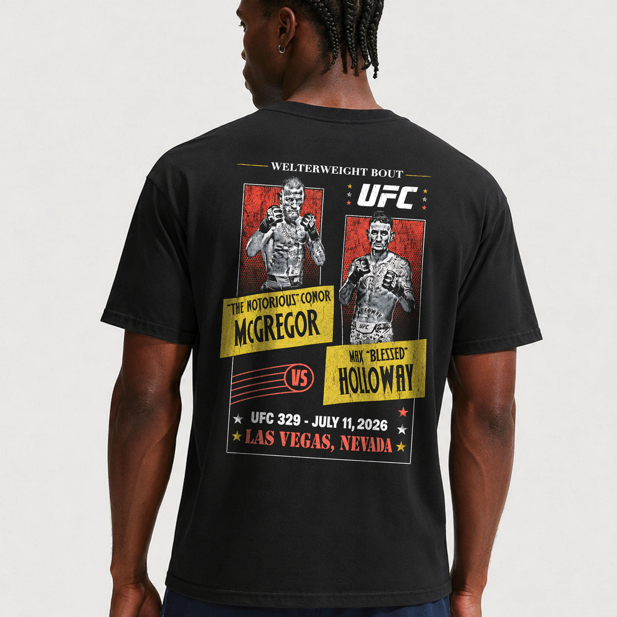 THE COMEBACK UFC 329 T-SHIRT - 4