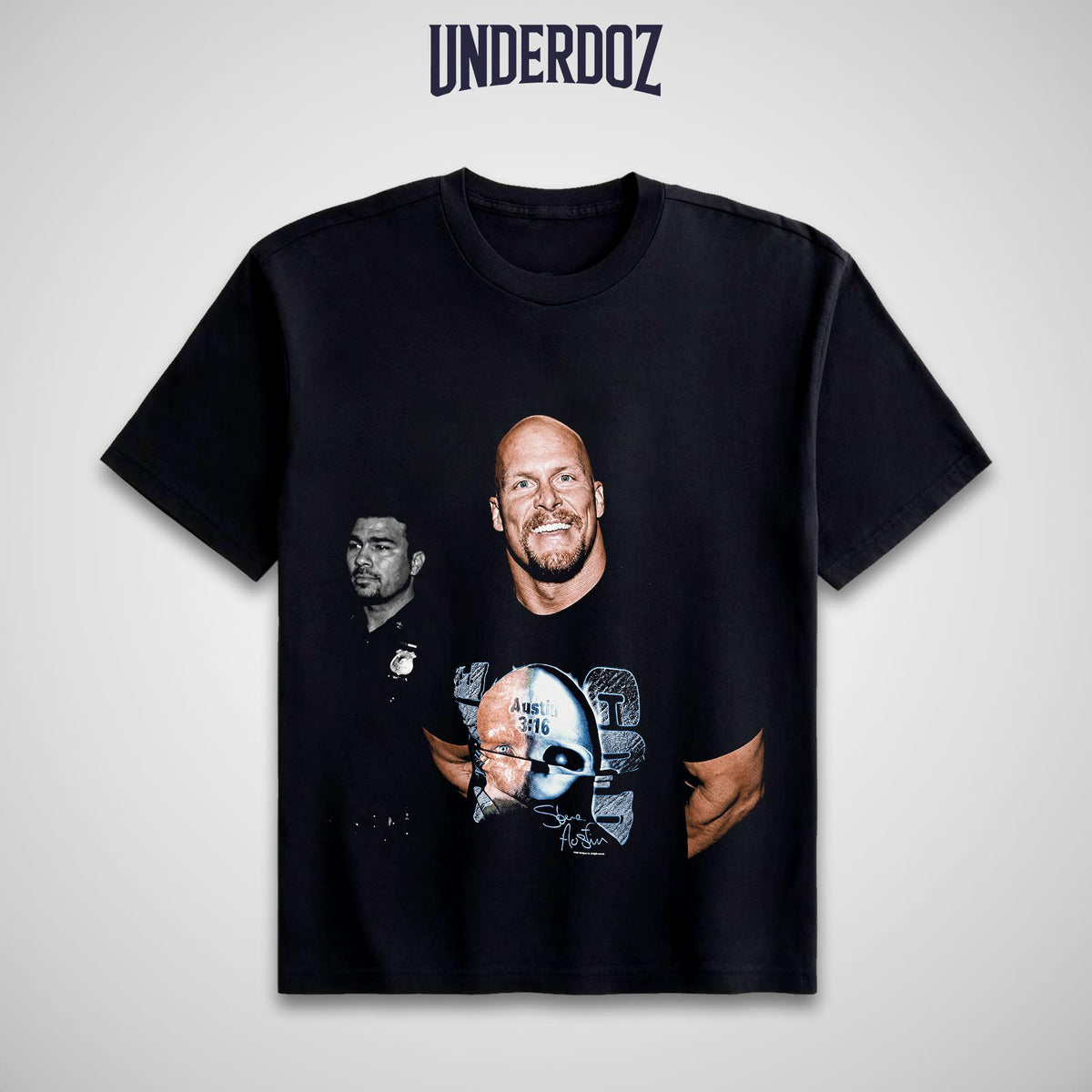 STONE COLD ARRESTED T-SHIRT - 1