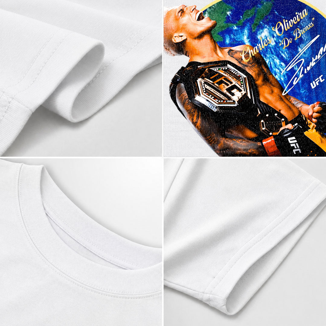 CHARLES OLIVEIRA AROUND THE WORLD T-SHIRT