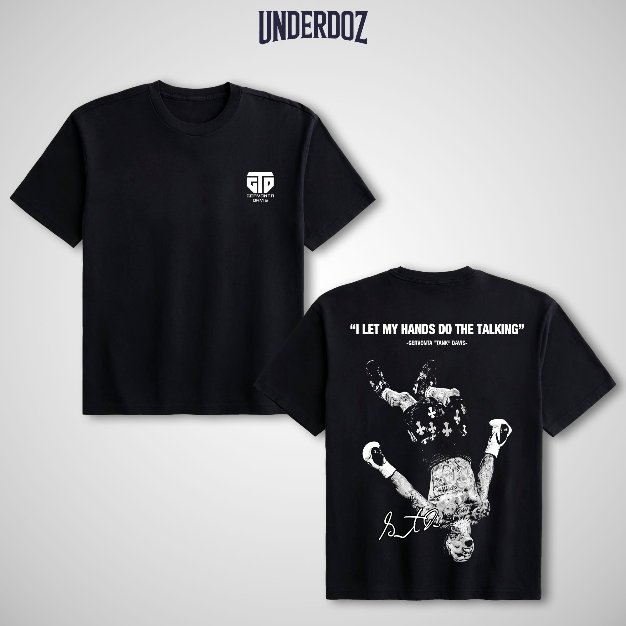 I LET MY HANDS DO THE TALKING T-SHIRT