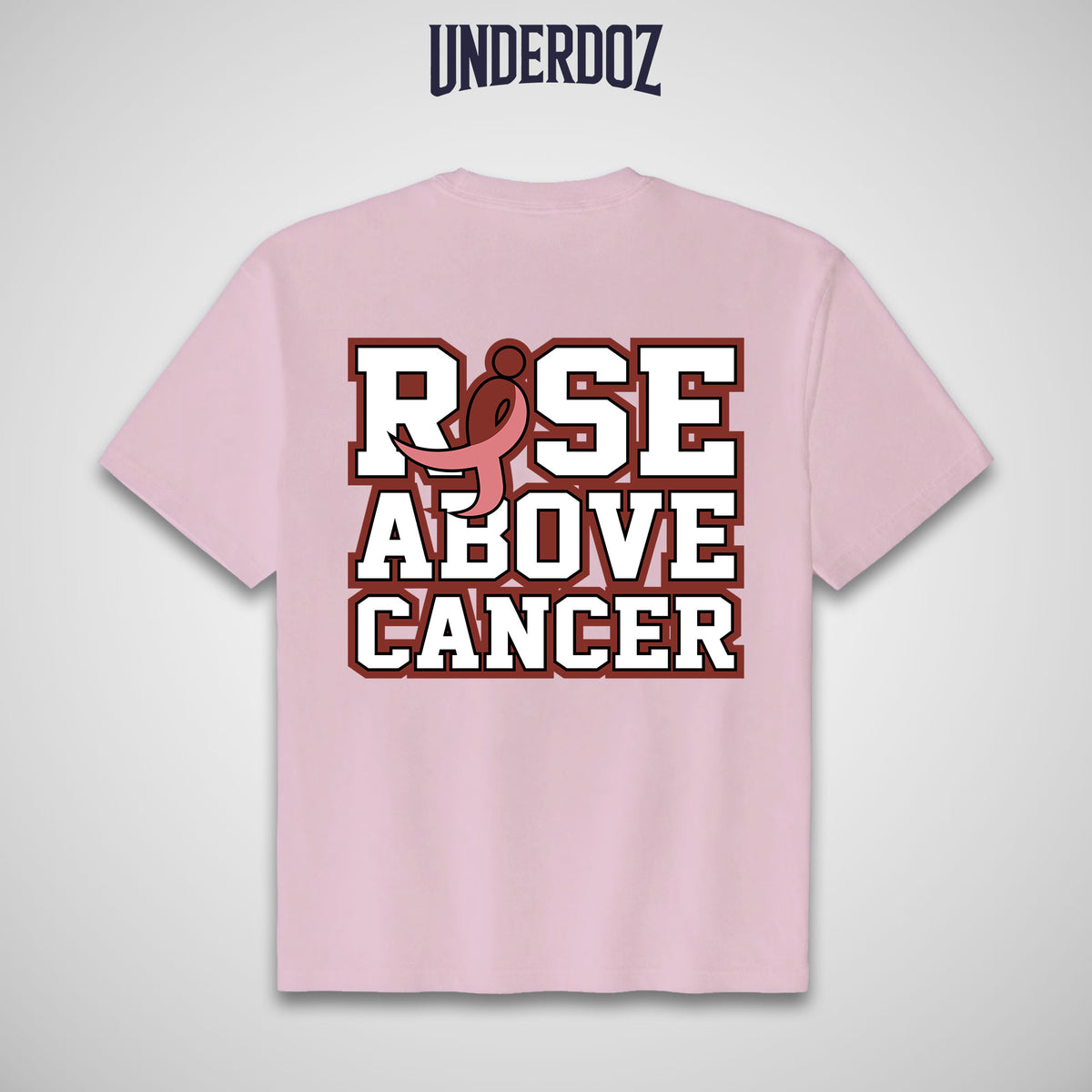 RISE ABOVE CANCER T-SHIRT - 3