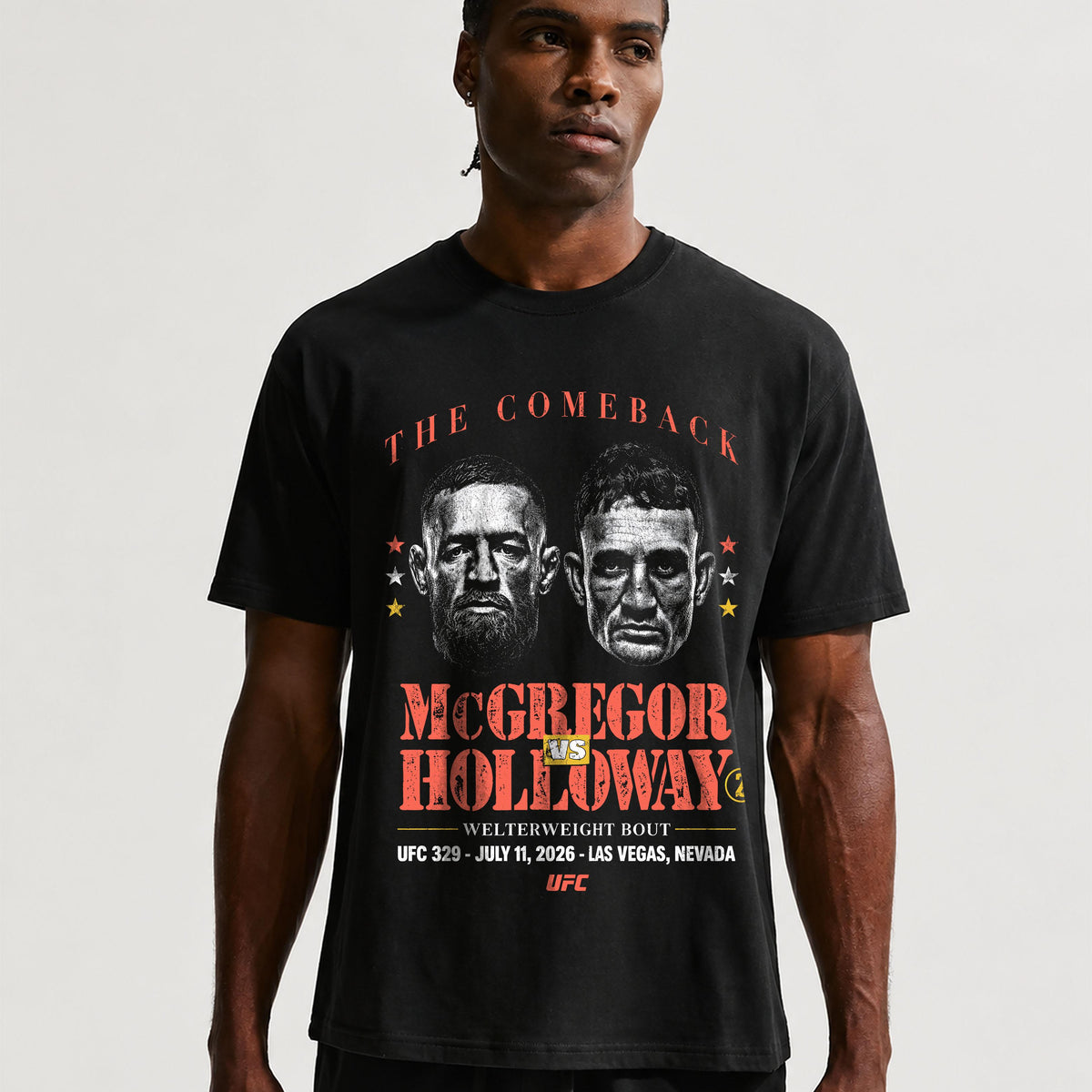 THE COMEBACK UFC 329 T-SHIRT - 5