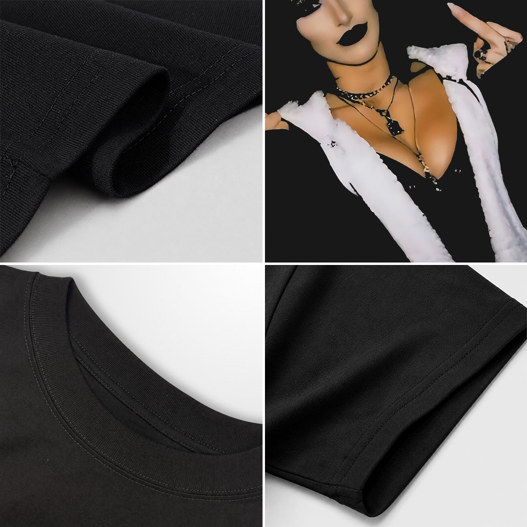 RHEA MIDDLE FINGER T-SHIRT - 4