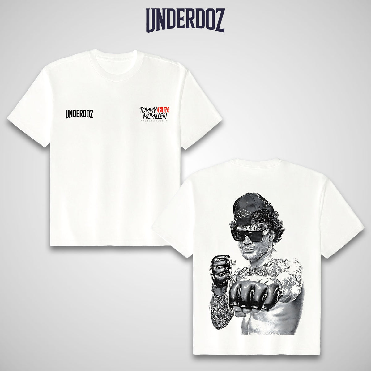 TOMMY MCMILLEN WHITE T-SHIRT