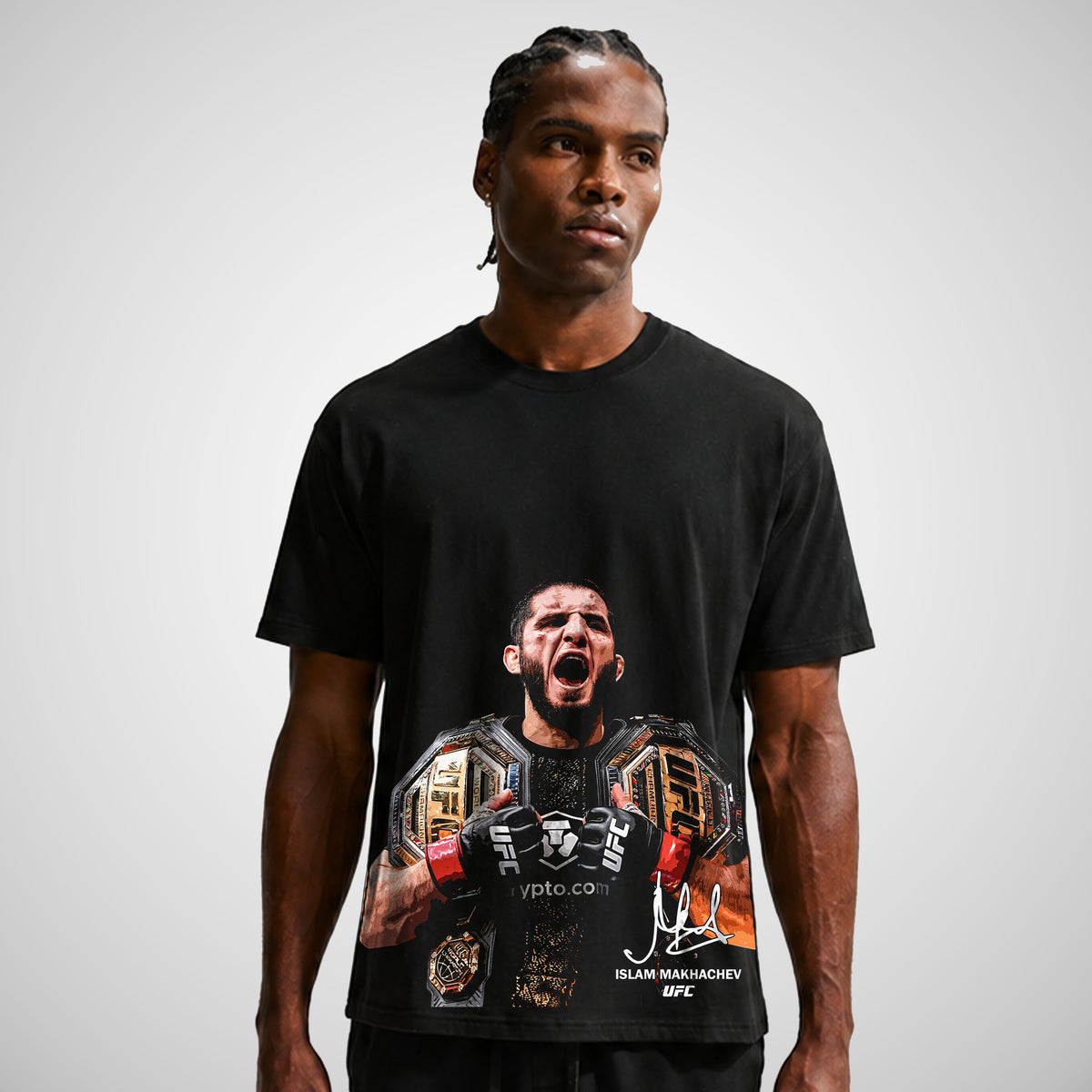 ISLAM MAKHACHEV DOUBLE CHAMP T-SHIRT - 4