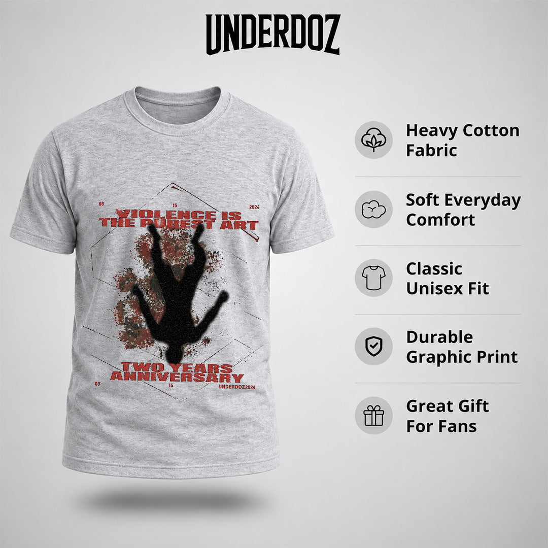 VIOLENCE IS THE PUREST ART T-SHIRT - 6