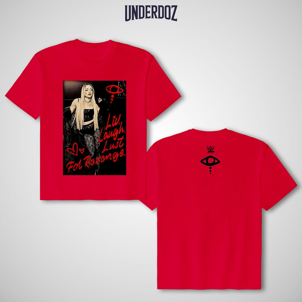 LIV LAUGH LUST FOR REVENGE T-SHIRT - 1