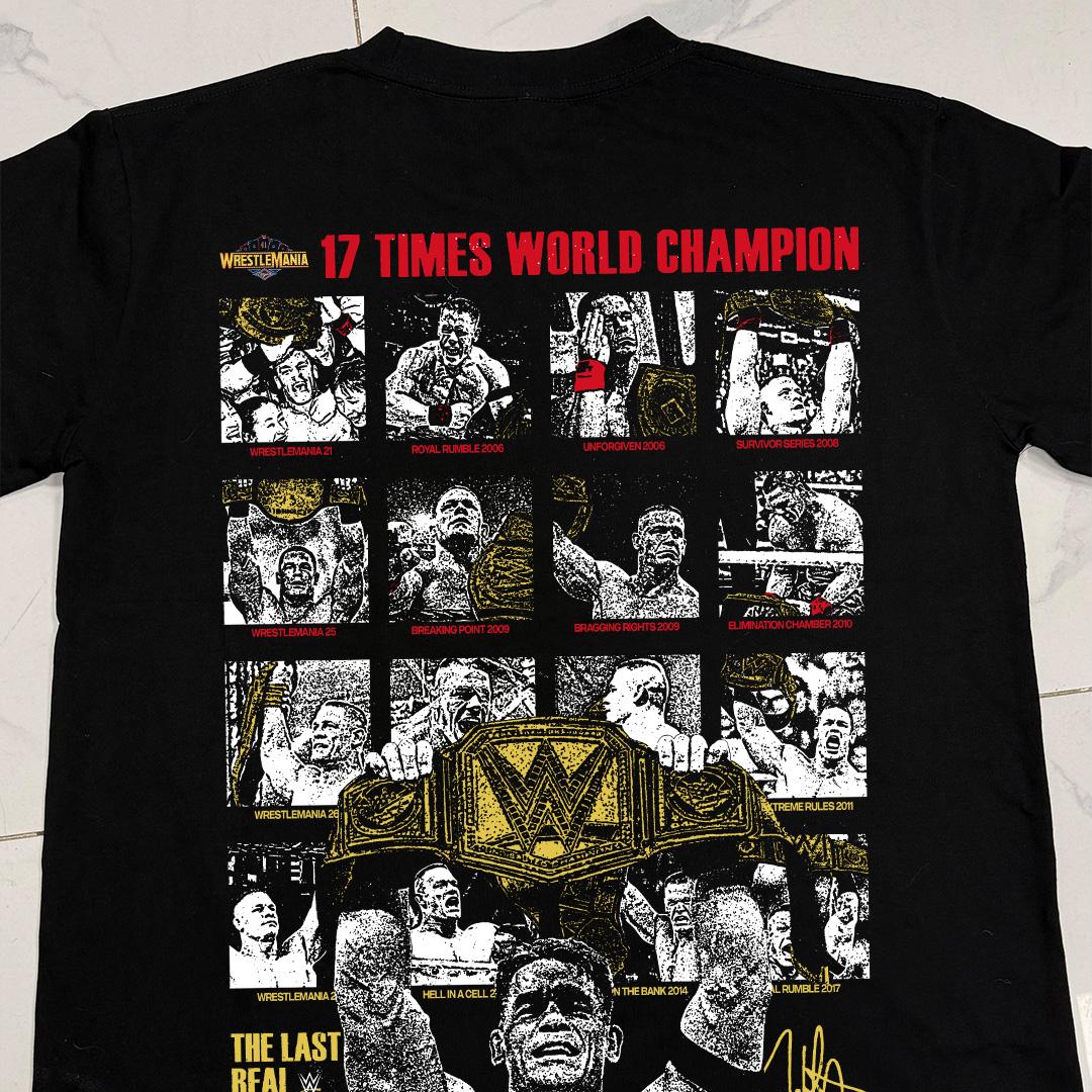 17 TIMES WORLD CHAMPION T-SHIRT - 5