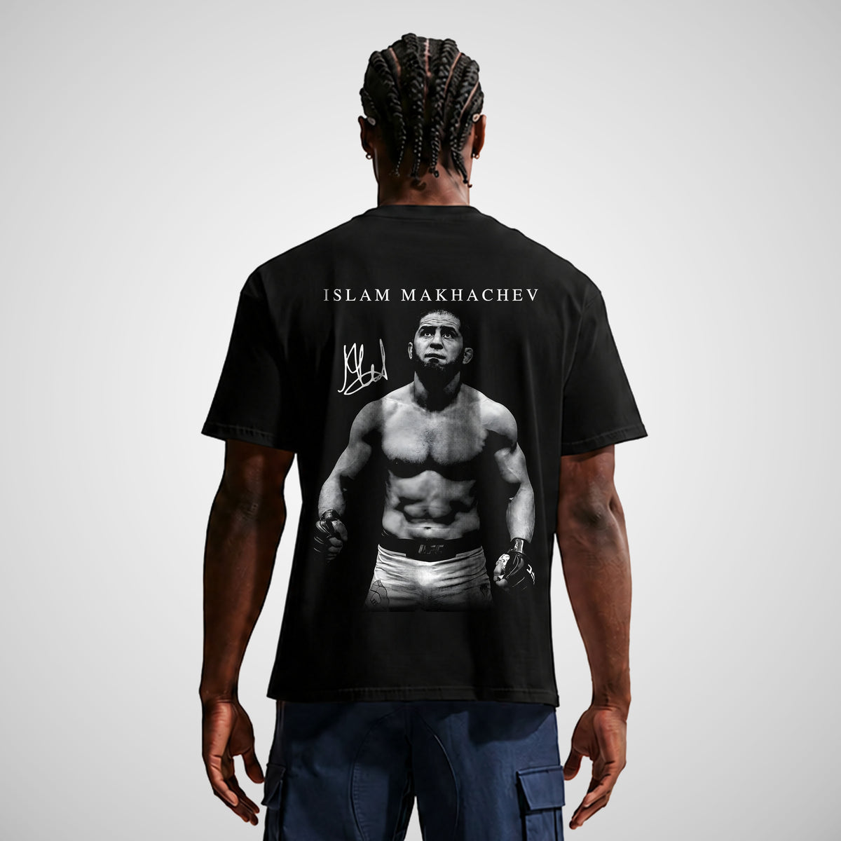 ISLAM MAKHACHEV WELTERWEIGHT CHAMPION T-SHIRT - 6