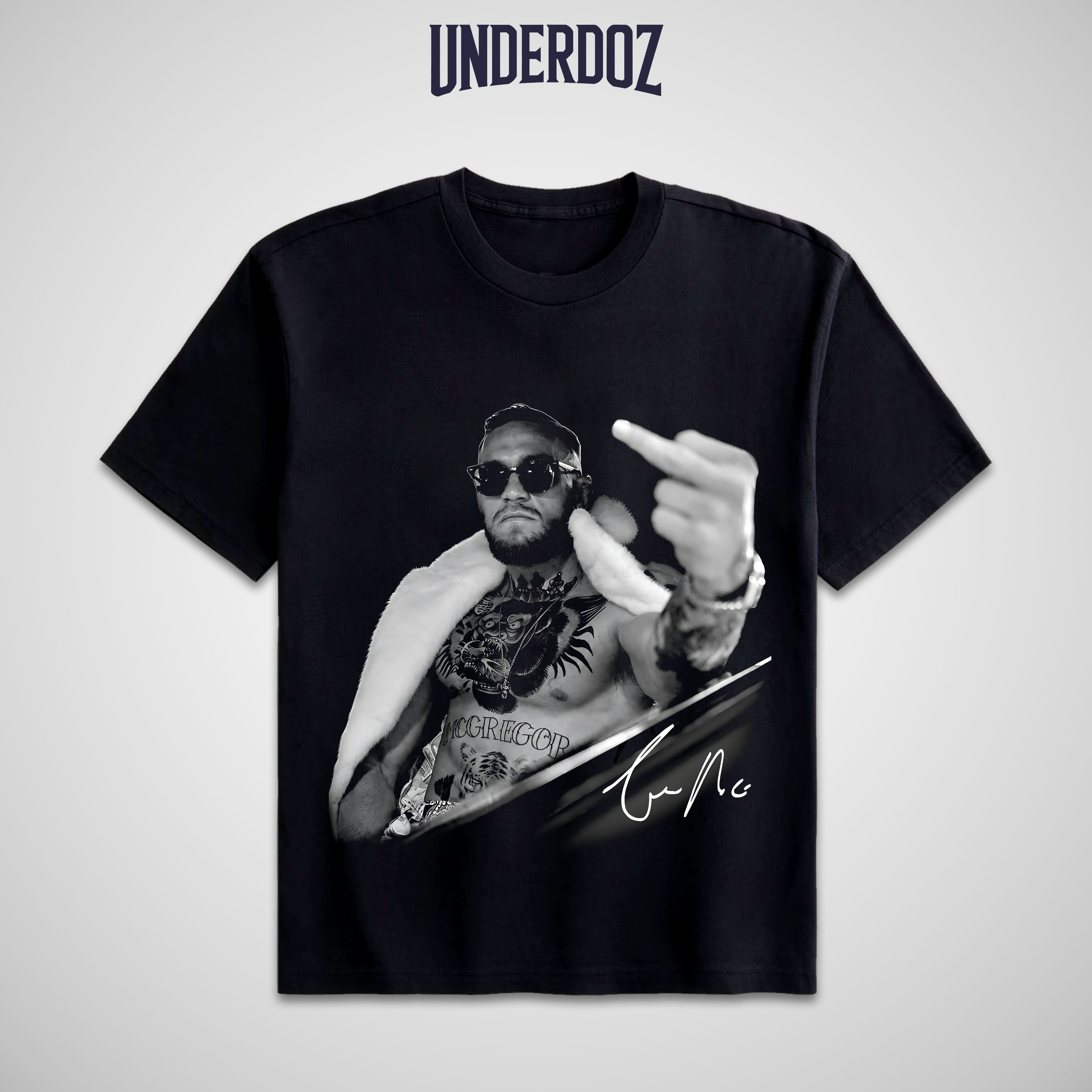 CONOR MCGREGOR MIDDLE FINGER T-SHIRT