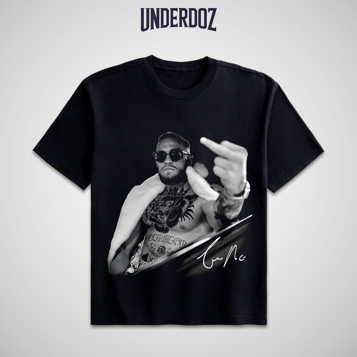 CONOR MCGREGOR MIDDLE FINGER T-SHIRT - 1