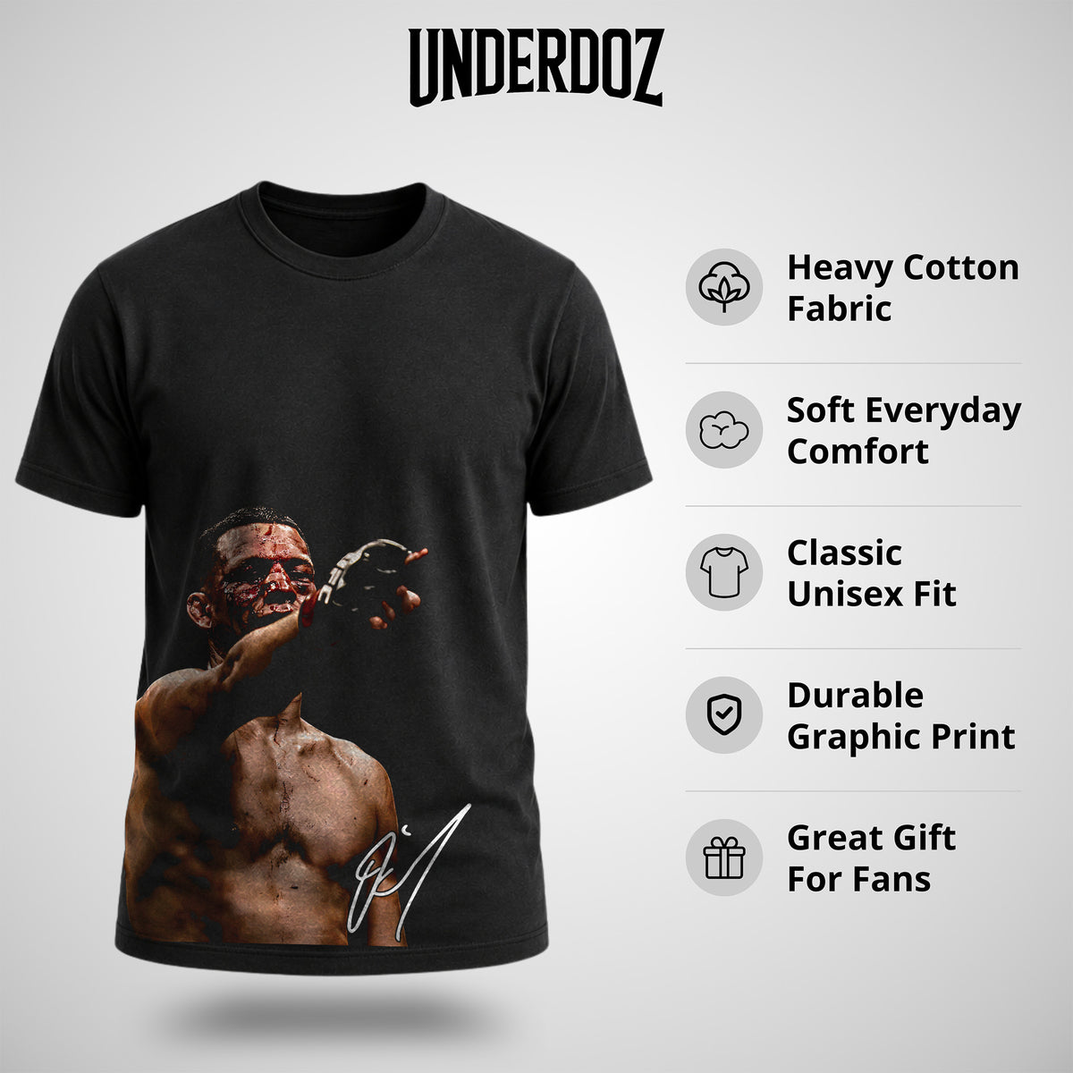 NATE DIAZ BADDEST T-SHIRT - 3