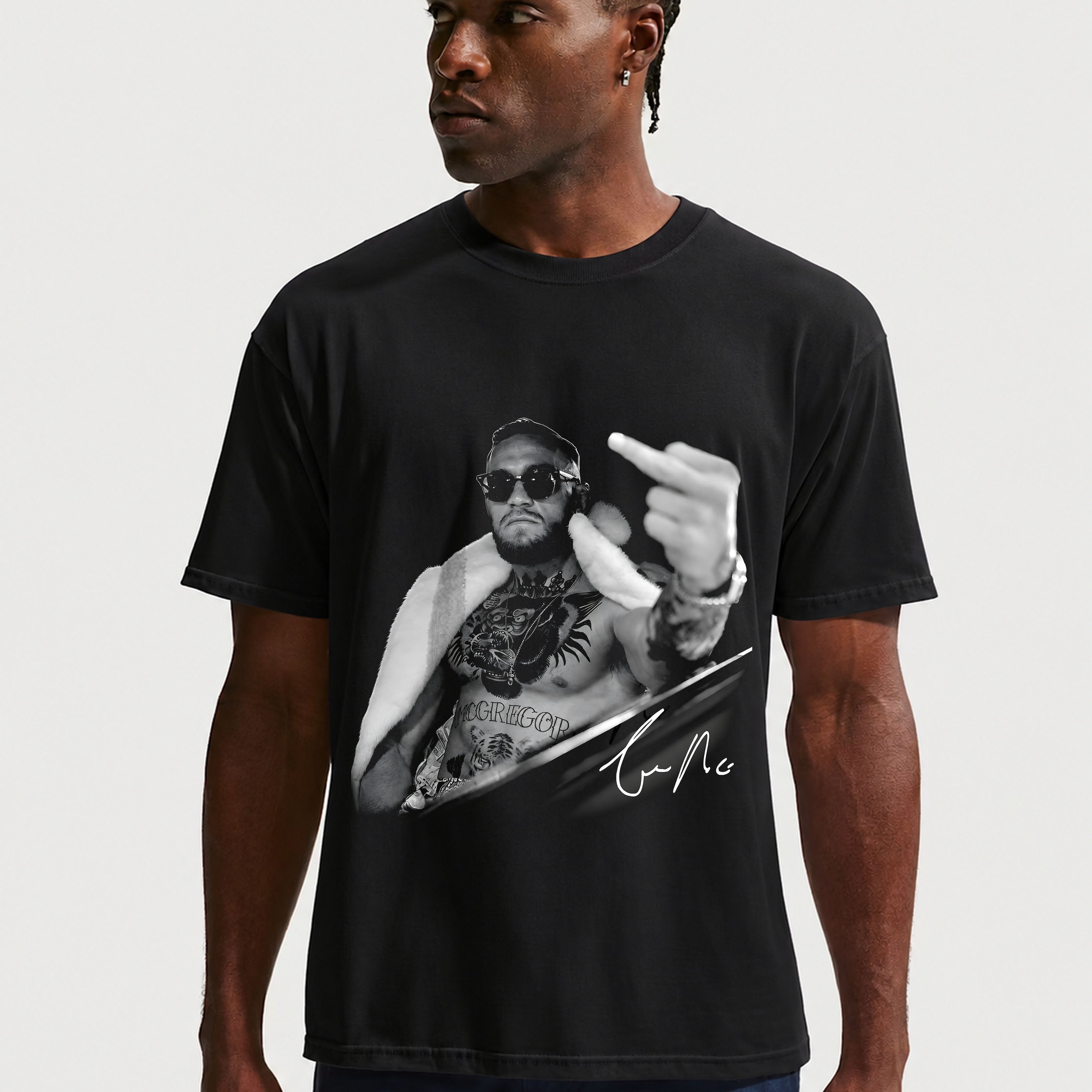 CONOR MCGREGOR MIDDLE FINGER T-SHIRT