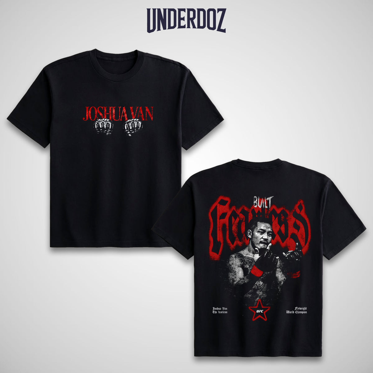 BUILT FEARLESS T-SHIRT - 1