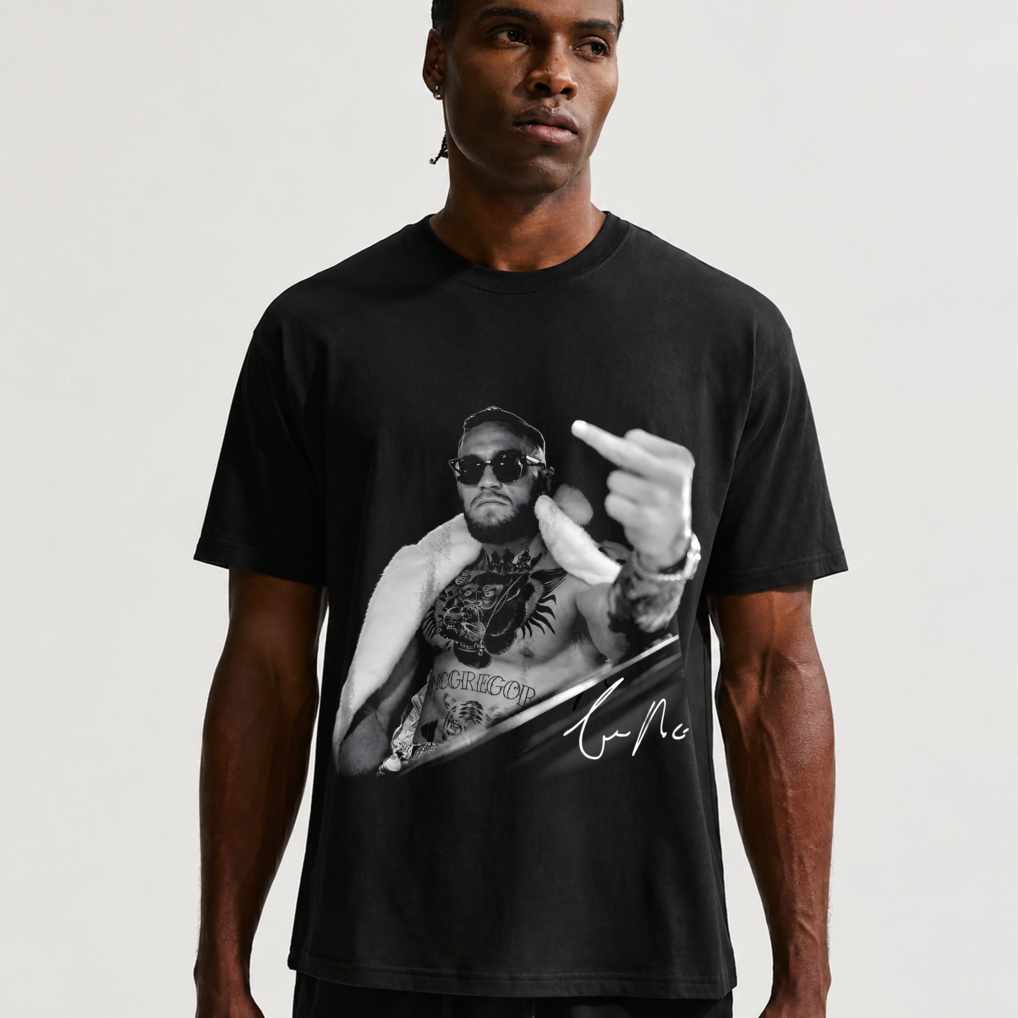 CONOR MCGREGOR MIDDLE FINGER T-SHIRT