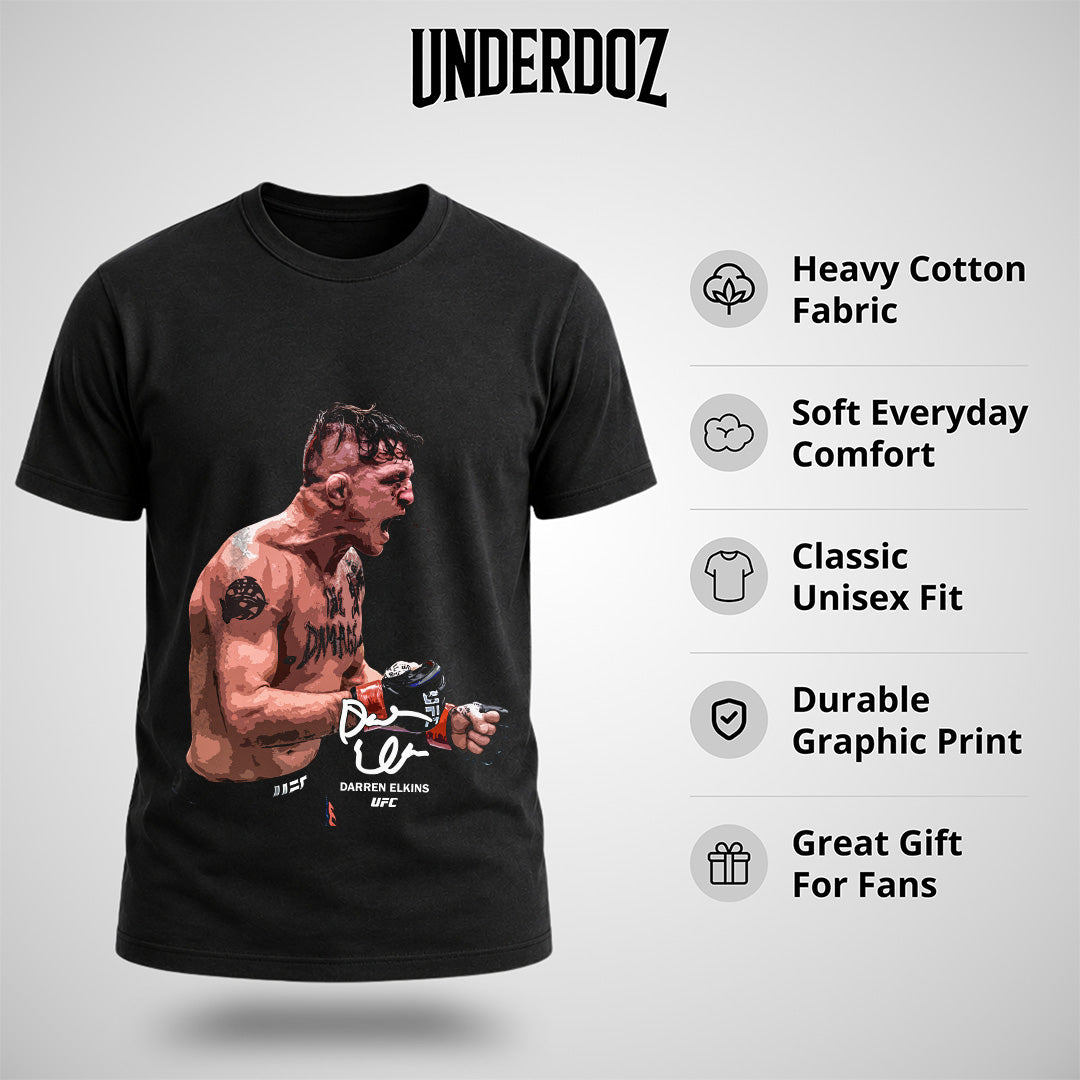 DARREN ELKINS UFC T-SHIRT - 3