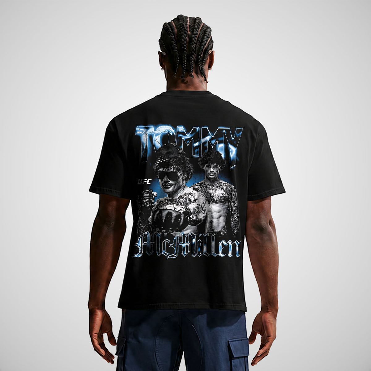 TOMMY MCMILLEN BLACK T-SHIRT - 3
