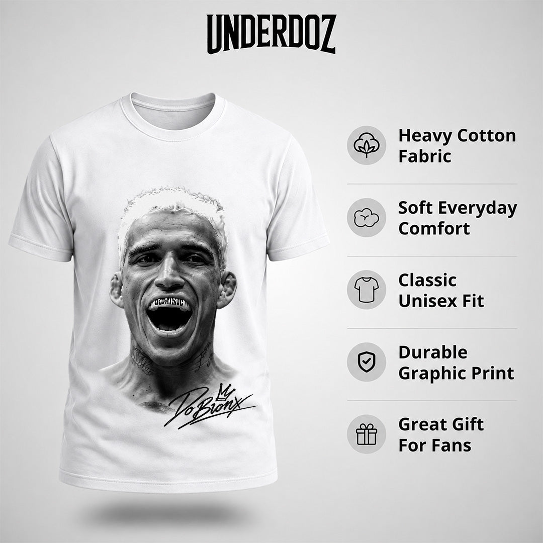 CHARLES OLIVEIRA FACE T-SHIRT - 3