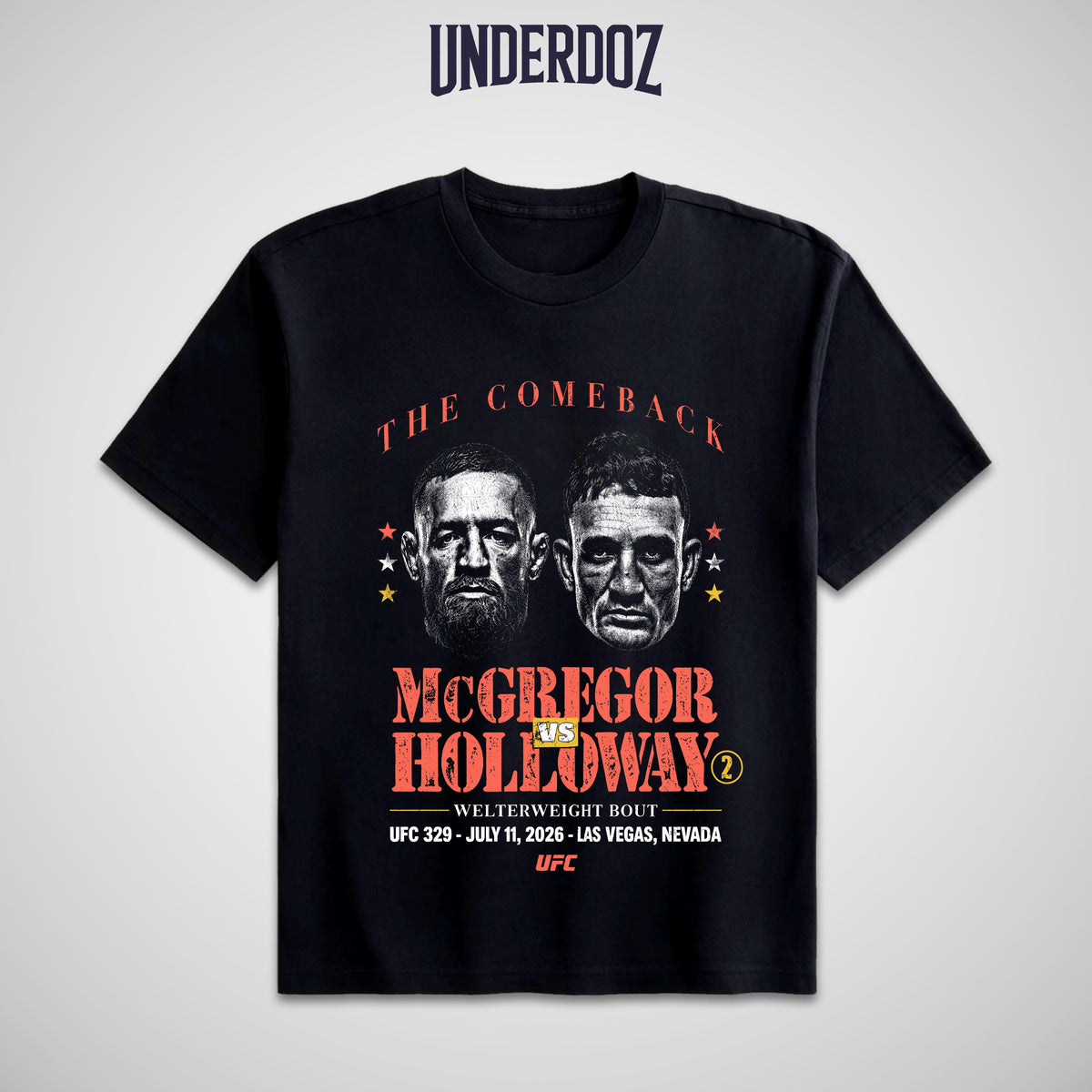 THE COMEBACK UFC 329 T-SHIRT - 2
