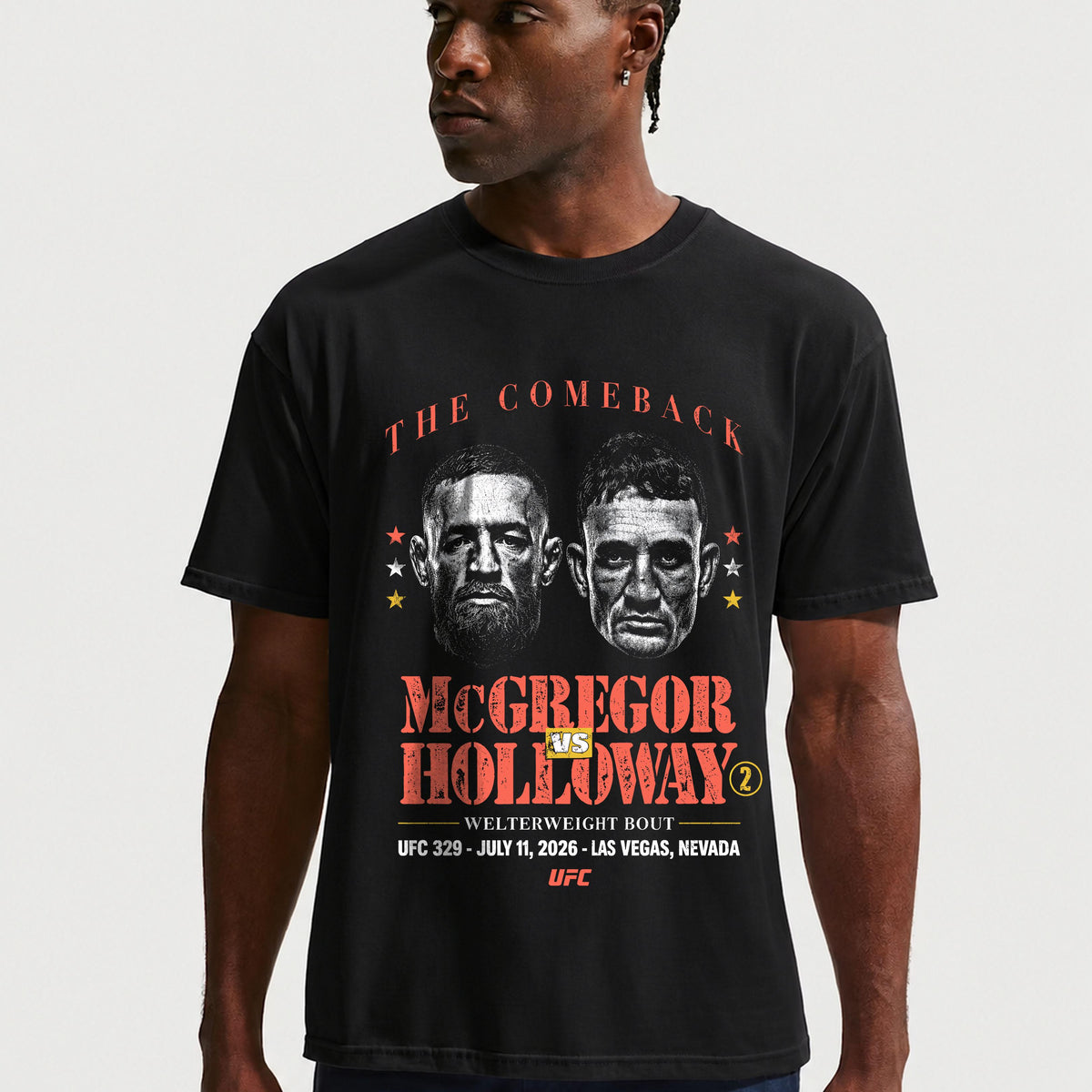 THE COMEBACK UFC 329 T-SHIRT - 6