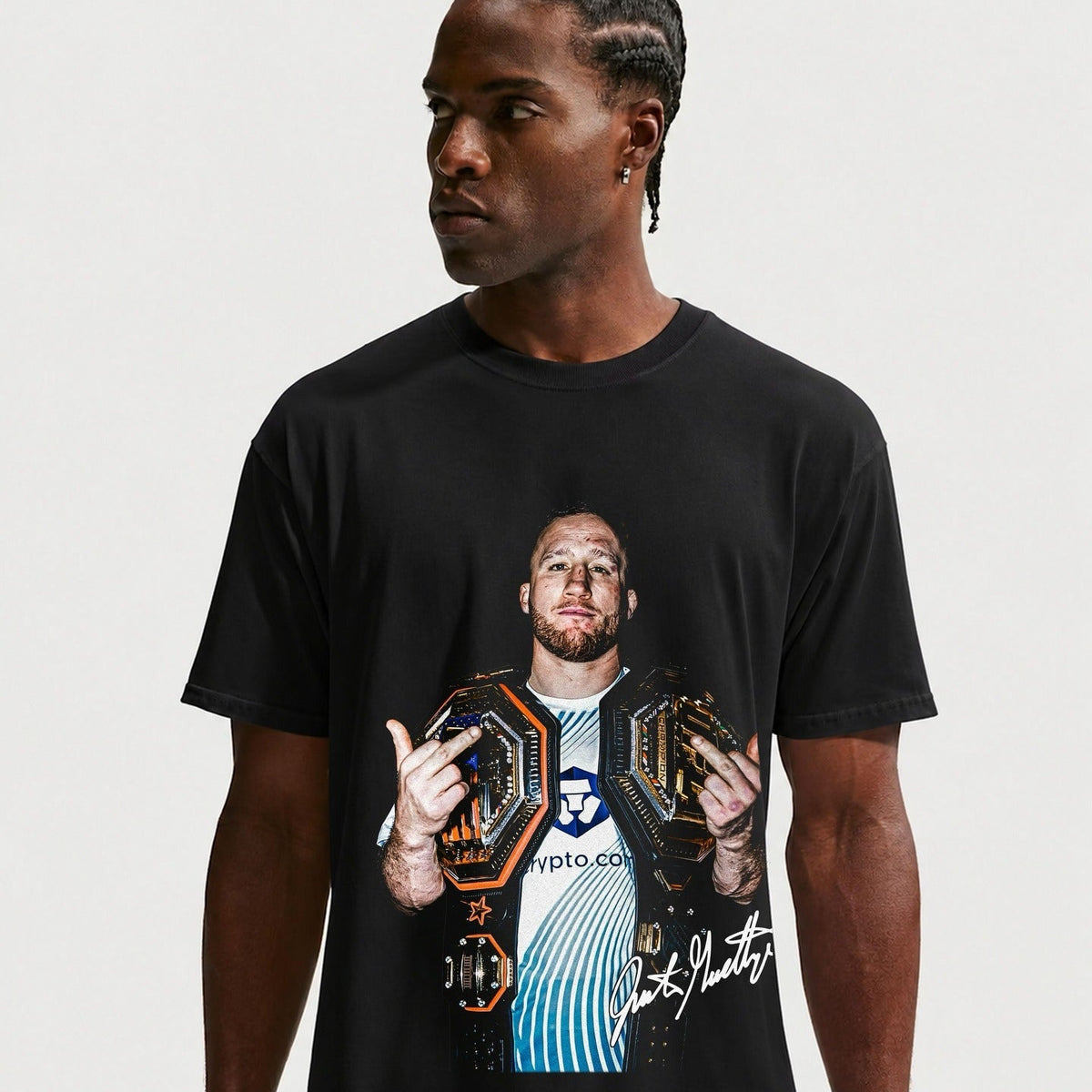 JUSTIN GAETHJE UNDISPUTED CHAMPION T-SHIRT - 2