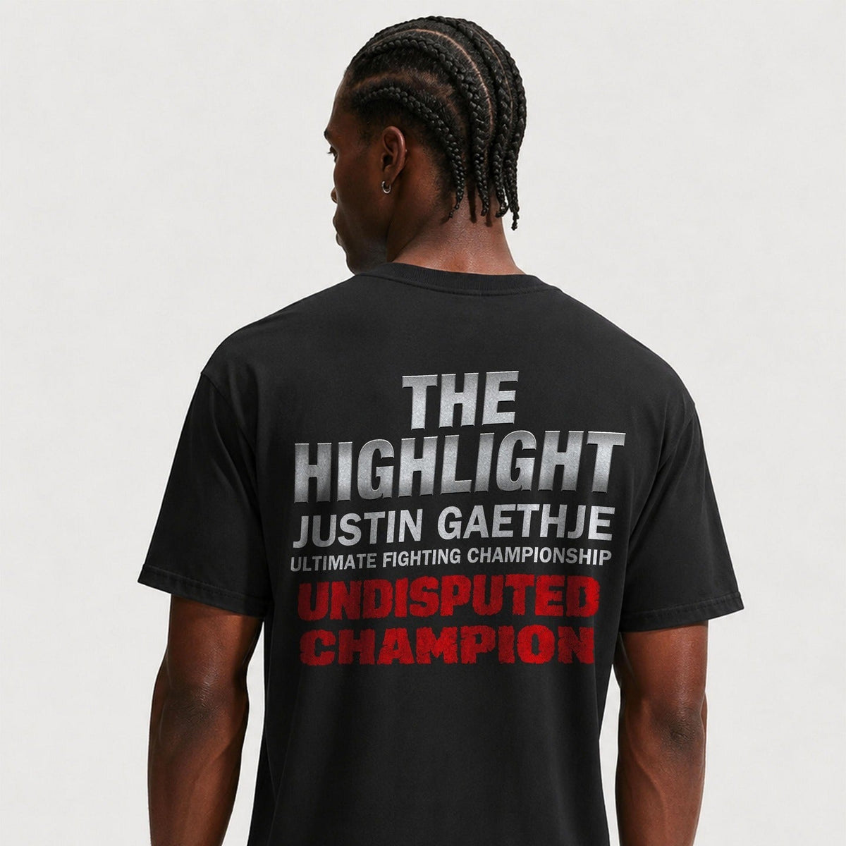 JUSTIN GAETHJE UNDISPUTED CHAMPION T-SHIRT - 3